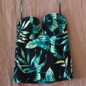 Floral tankini